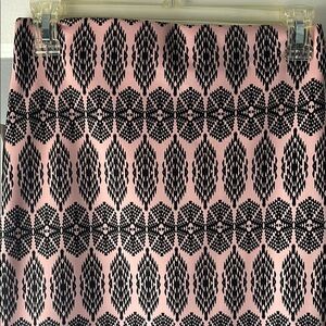 Charlotte Russe Pink Embellished Pencil Skirt